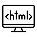 زبان html و css icon